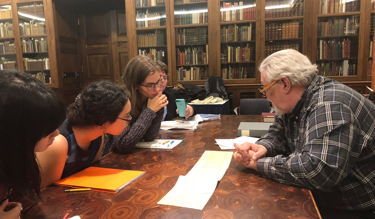 English students at Library of Congress