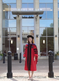 Joanna's graduation photo