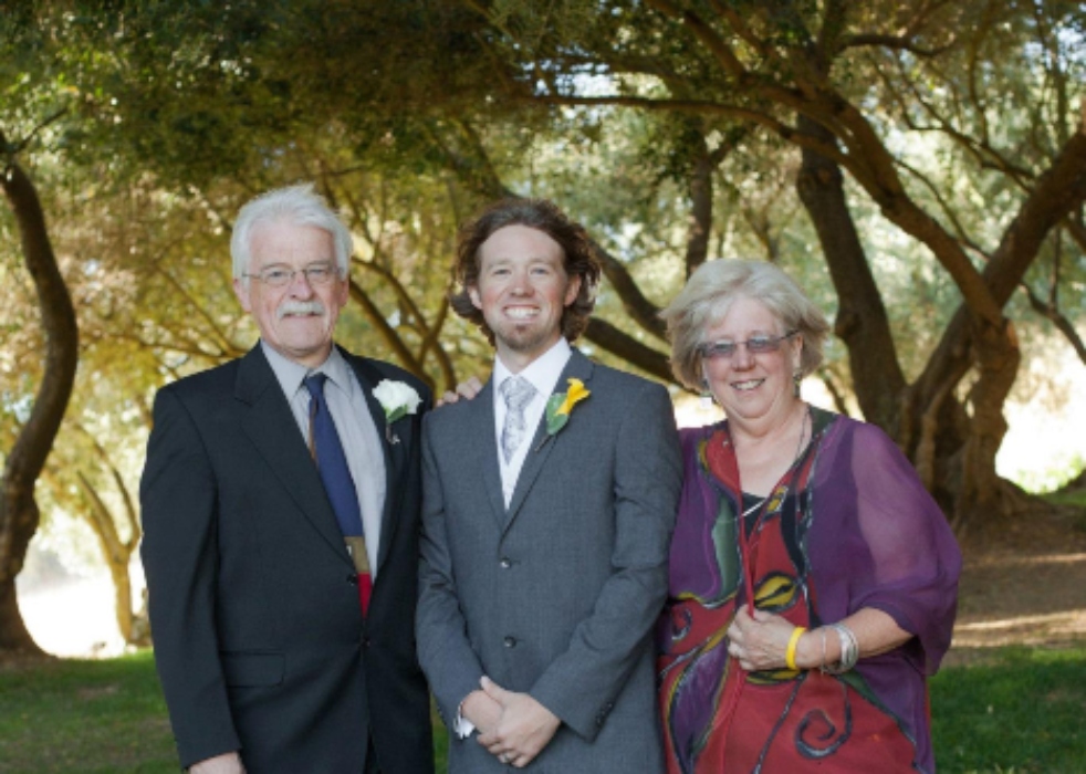 Steve Wright and family