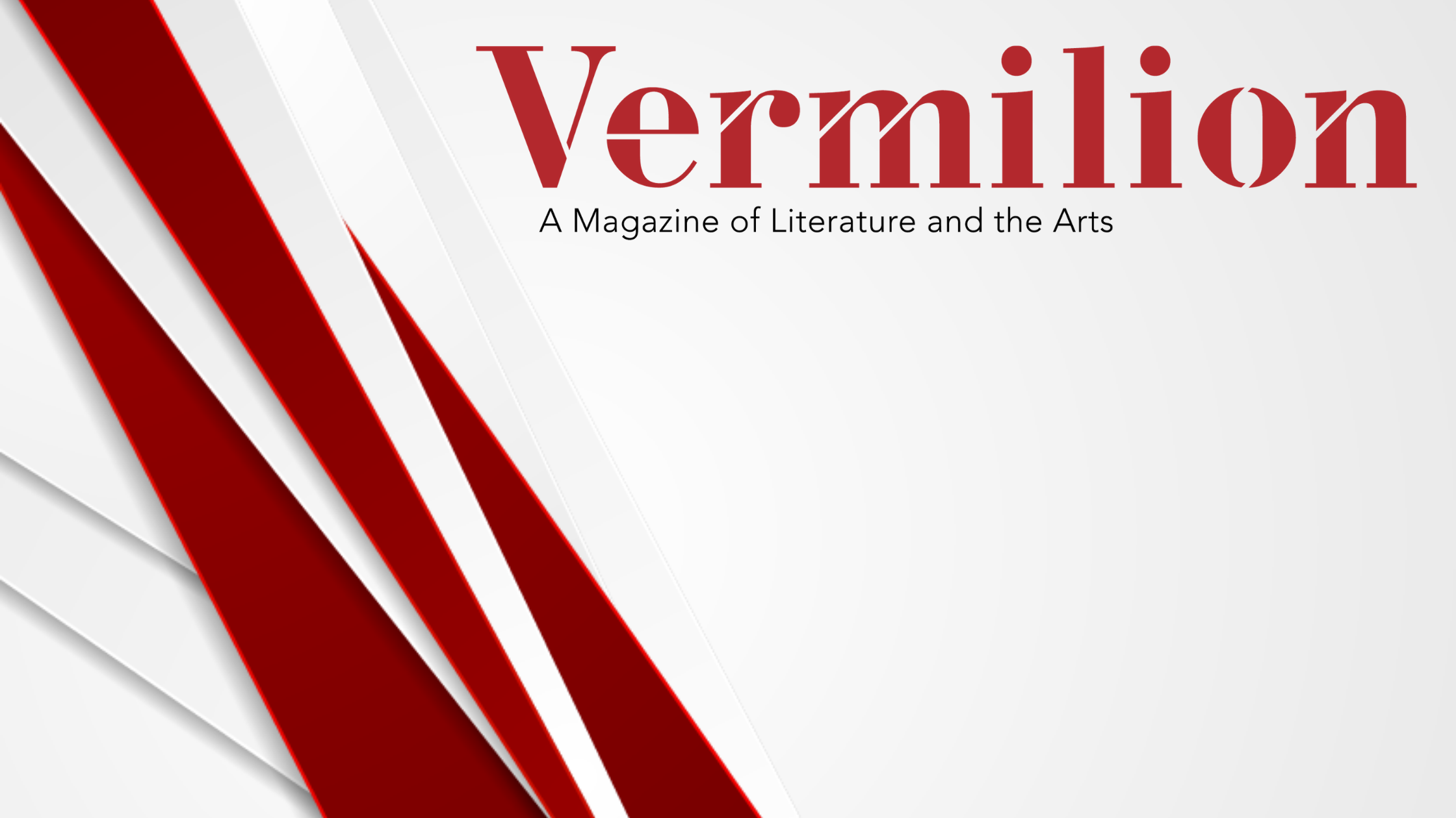 Vermillion magazine banner
