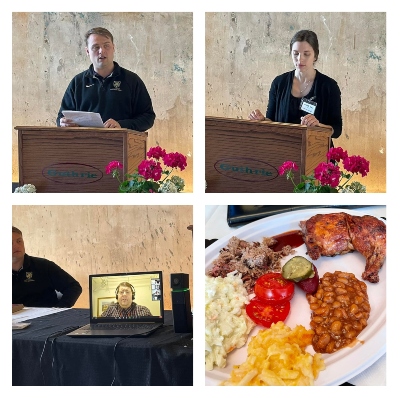 Graduate students presenting papers at the Robert Penn Warren Circle