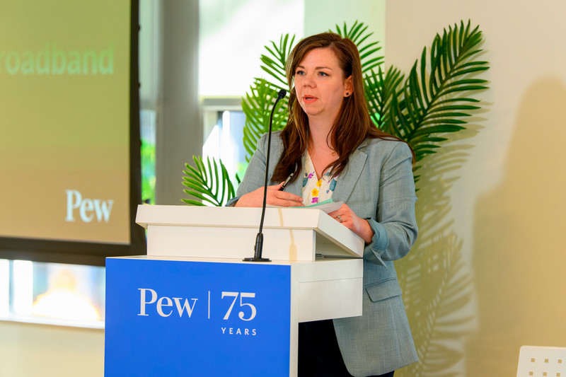 Molly Mathews Speaking at Pew Research Foundation